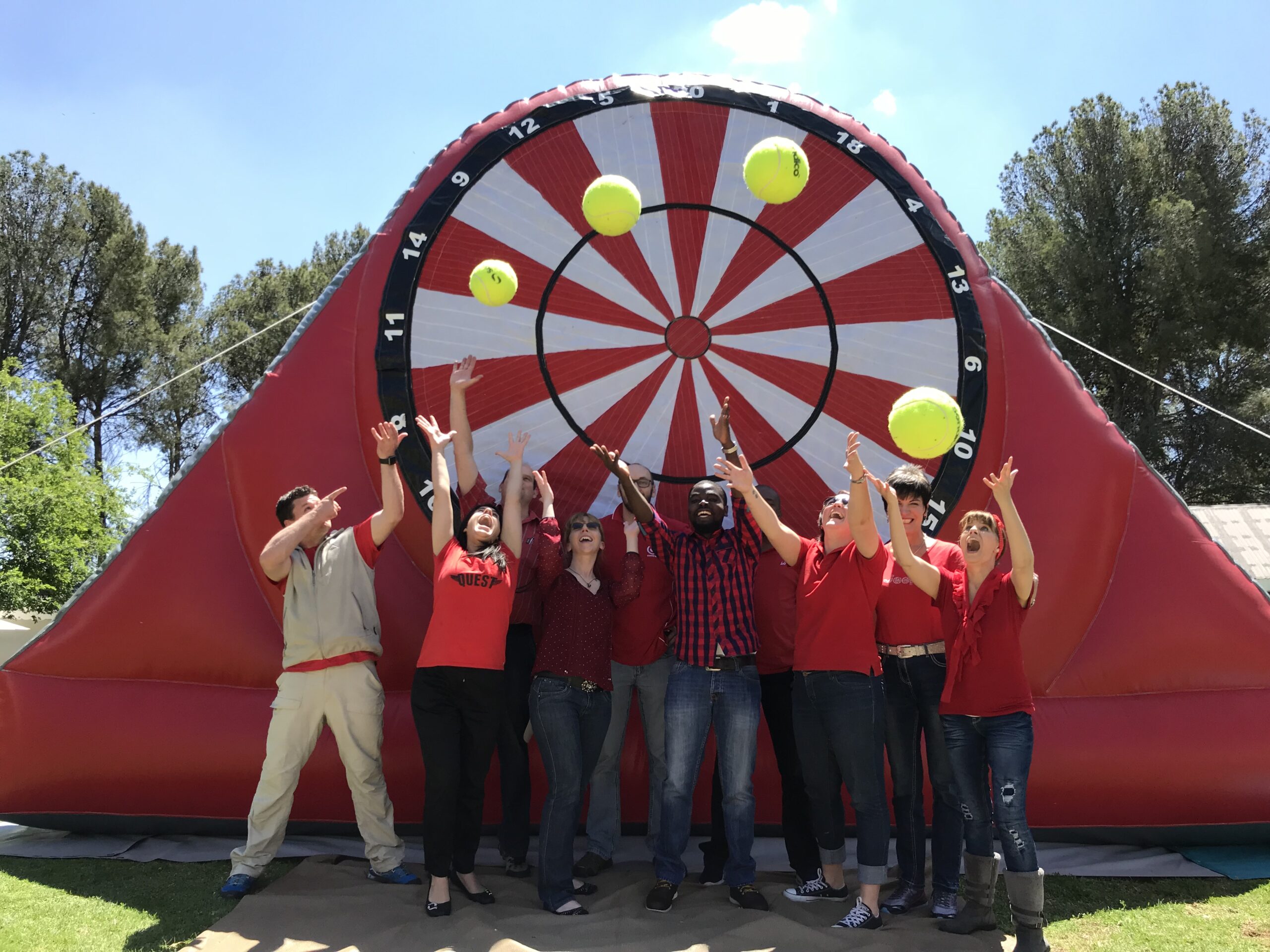 Mobile team building activity in South Africa