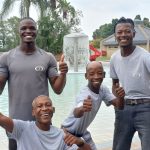 Teambuilding session in Johannesburg office