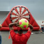 eambo facilitators guiding corporate leaders through interactive teambuilding exercises, fostering communication and problem-solving skills."