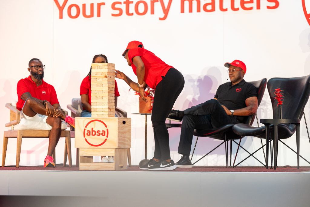 eambo facilitators guiding corporate leaders through interactive teambuilding exercises, fostering communication and problem-solving skills."