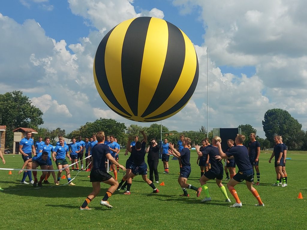 School team building with modern activities in South Africa