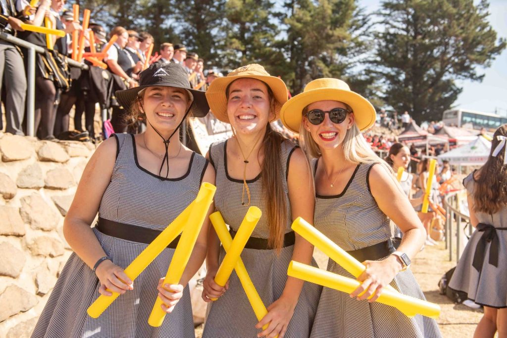 Drumming team building session using Boomwhackers
