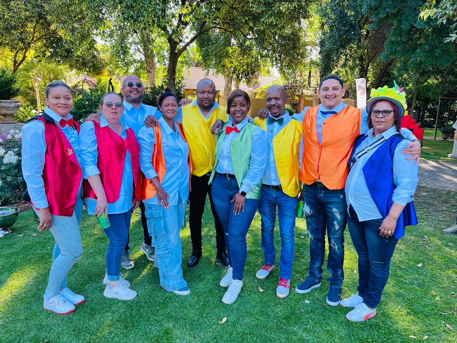 Workplace team enjoying a Teambo teambuilding activity